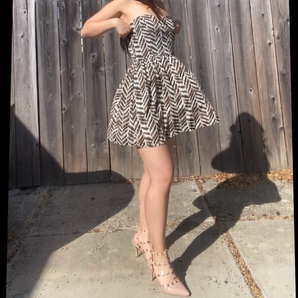 Animal/Tribal Print Windsor Minidress - Picture 3 of 11